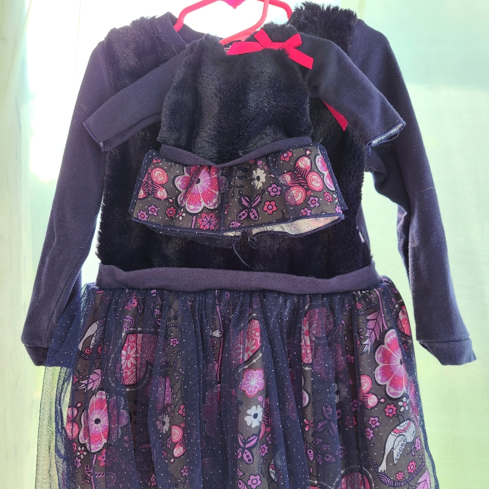 Dollie & Me Matching Girl's 4T and 18" Doll set